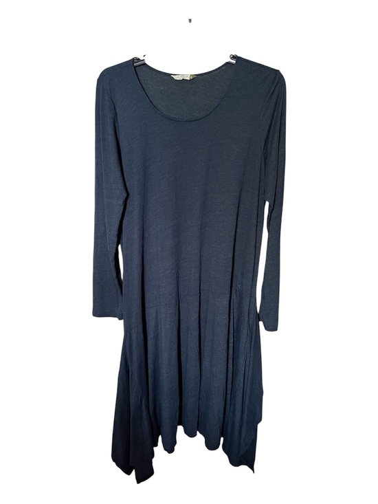 Chalet Et Ceci Dresses & Skirts - Chalet et Ceci Blue Asymmetrical Jersey Knit Pullover Dress Size X-Large #C86780